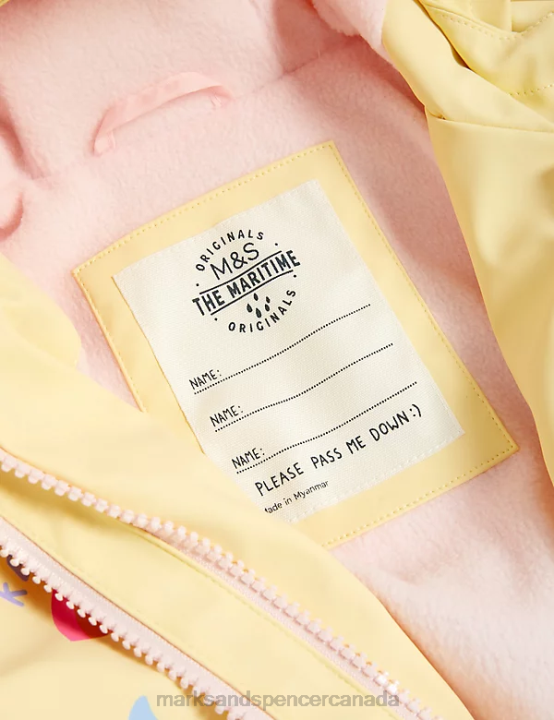 Marks & Spencer Kids Stormwear 3-in-1 Printed Raincoat Clothing Yellow 20VTD9149 - Marks and Spencer outlet