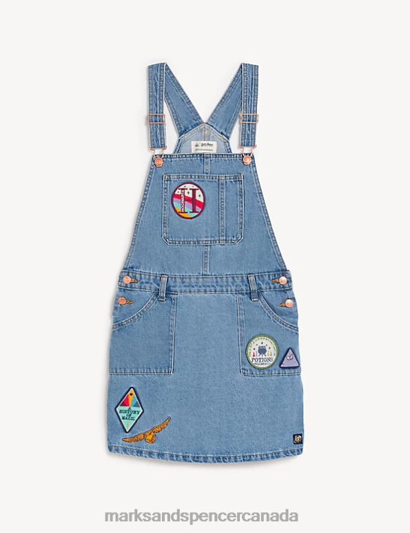 Kids Denim Clothing Marks & Spencer Harry Potter Pinafore 20VTD8974 - Marks and Spencer Canada locations