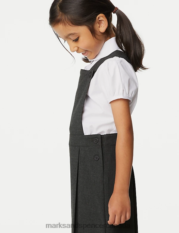 Marks and Spencer near me - Kids Grey Clothing Marks & Spencer School Regular Fit Playsuit 20VTD8899