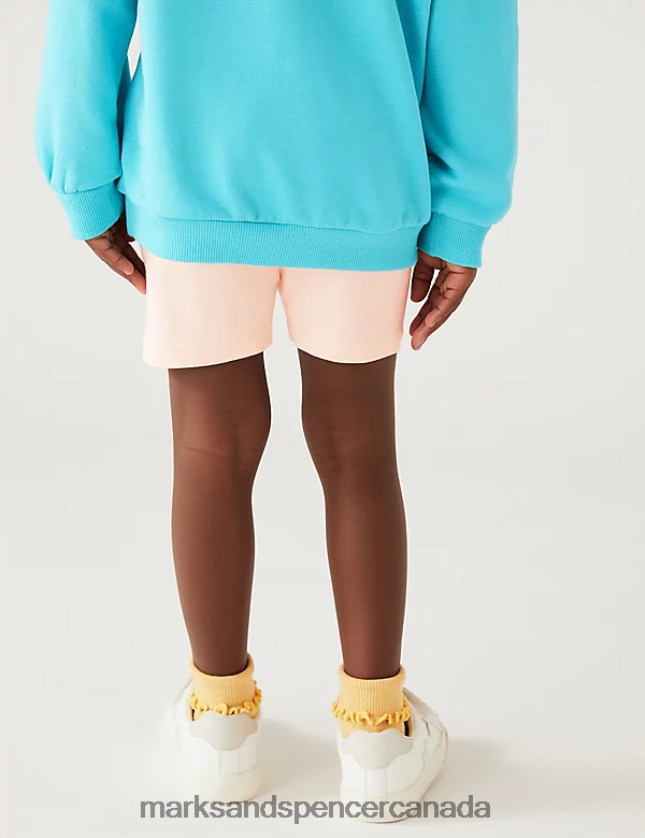 Marks and Spencer near me - Clothing 20VTD9228 Peach Kids Marks & Spencer Cotton Rich Cycling Shorts