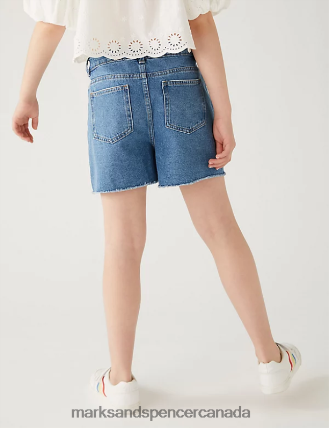 Clothing 20VTD9355 Denim Kids Marks & Spencer Mom Embroidered Shorts - Marks and Spencer online