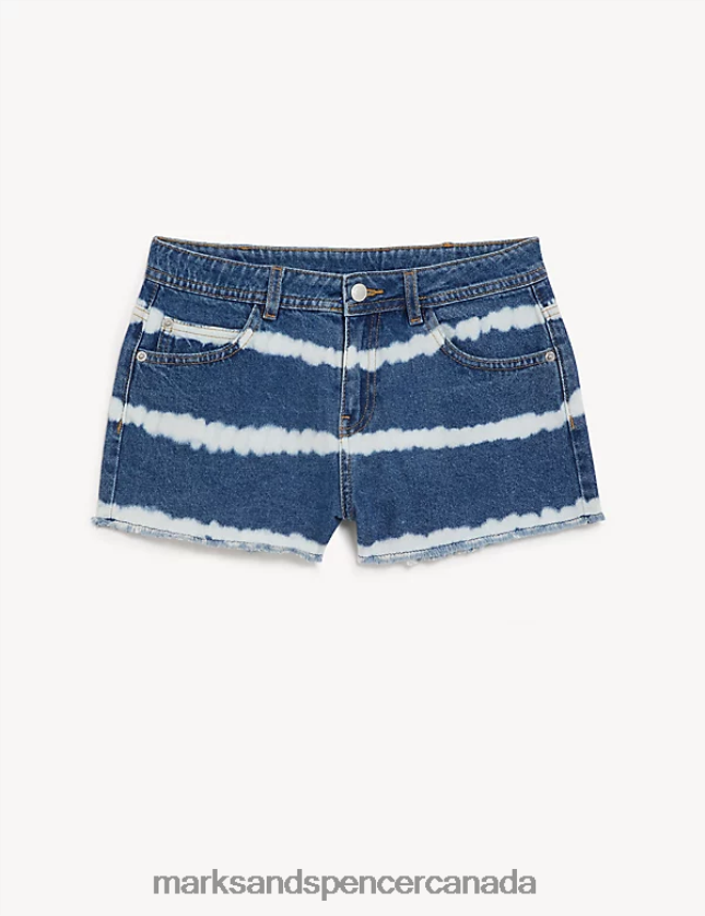 Marks and Spencer near me - Clothing 20VTD9902 Denim Kids Marks & Spencer Tie Dye Shorts