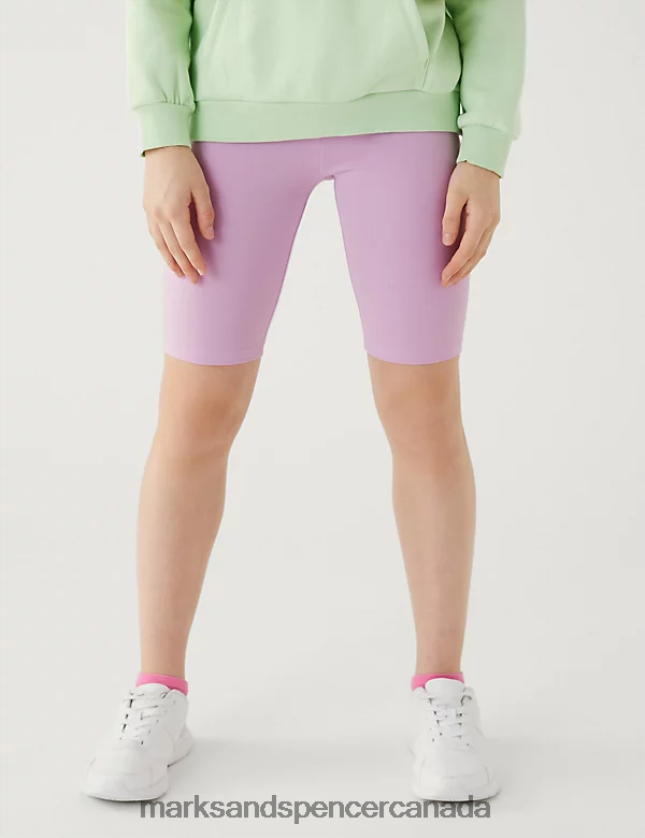 Clothing 20VTD9924 Multi Kids Marks & Spencer 3pk Cotton Rich Cycling Shorts - Marks and Spencer online