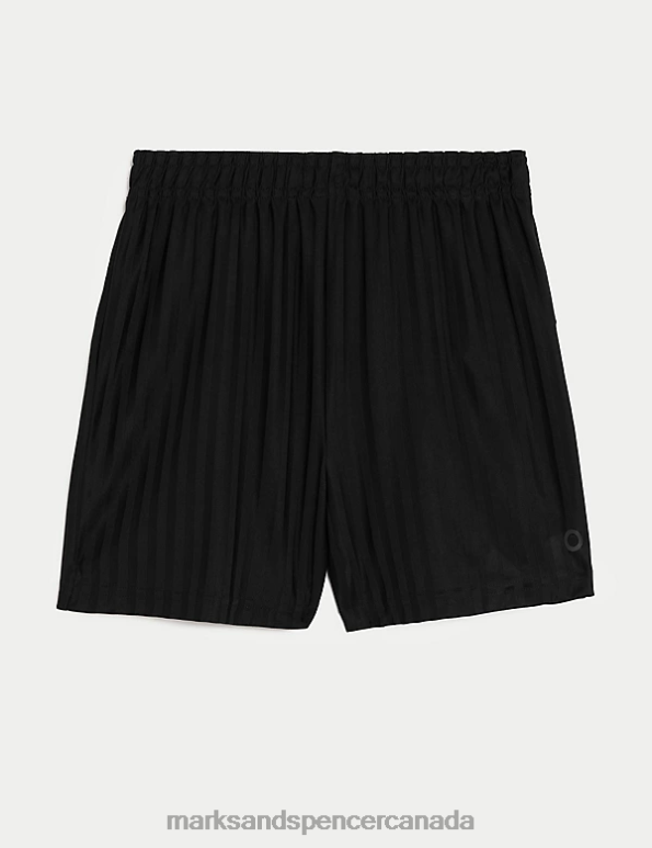 Kids Black Clothing Marks & Spencer Sports School Shorts 20VTD8073 - Marks and Spencer online
