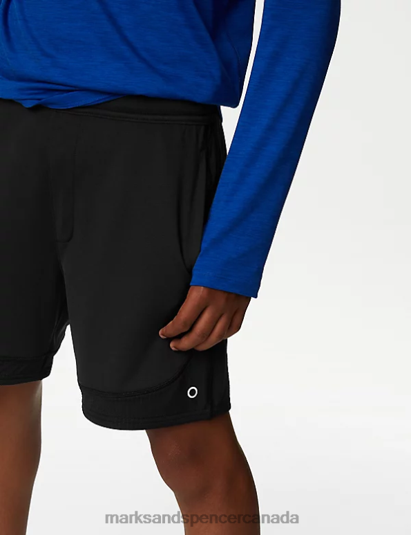 Kids Black Clothing Marks & Spencer Sports Shorts 20VTD8820 - Marks and Spencer Canada locations
