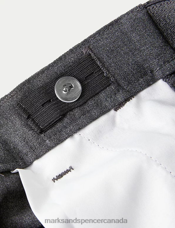 Kids Grey Clothing Marks & Spencer 2pk Easy Dressing School Shorts 20VTD8522 - Marks and Spencer online