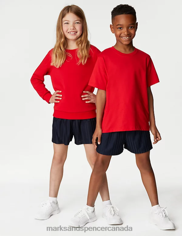 Kids Navy Clothing Marks & Spencer Sports School Shorts 20VTD8355 - Marks and Spencer online