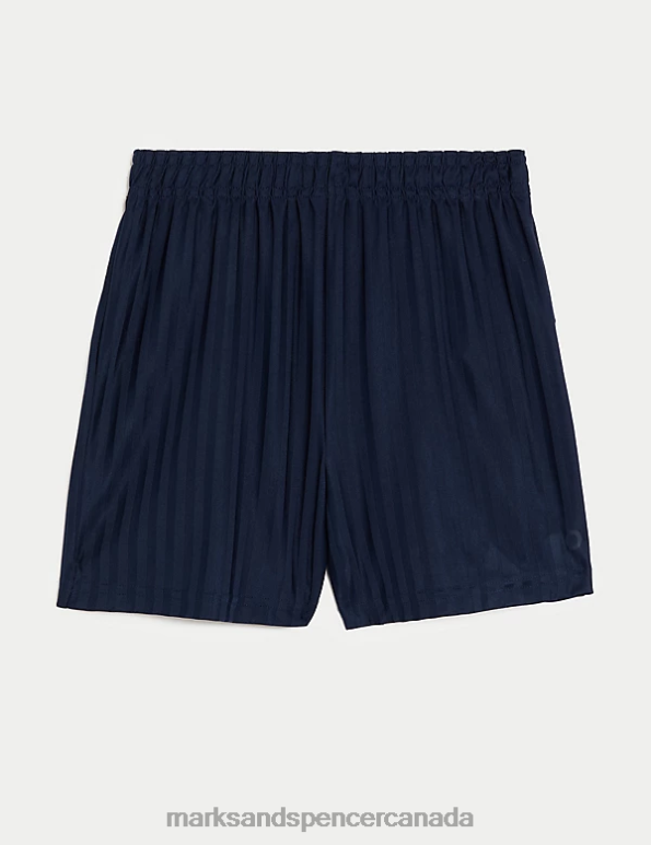 Kids Navy Clothing Marks & Spencer Sports School Shorts 20VTD8355 - Marks and Spencer online