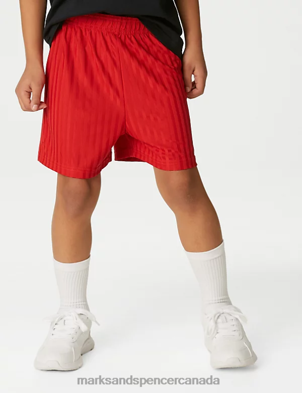 Marks and Spencer near me - Kids Red Clothing Marks & Spencer Sports School Shorts 20VTD8359