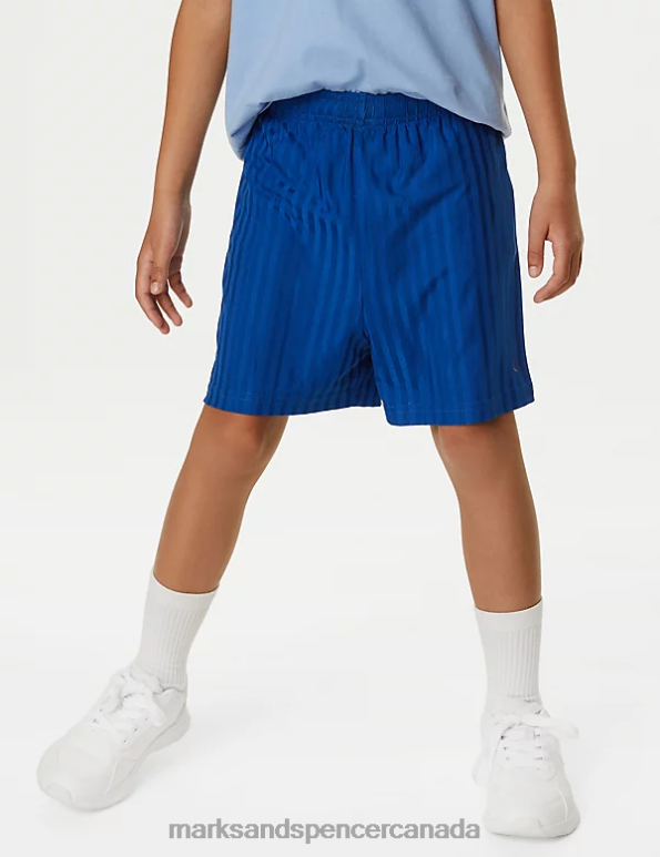 Kids Royal Blue Clothing Marks & Spencer Sports School Shorts 20VTD8356 - Marks and Spencer Canada locations