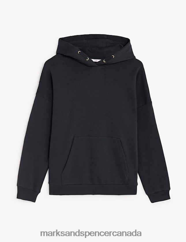 Marks and Spencer near me - Clothing 20VTD9220 Charcoal Kids Marks & Spencer Cotton Rich Plain Hoodie