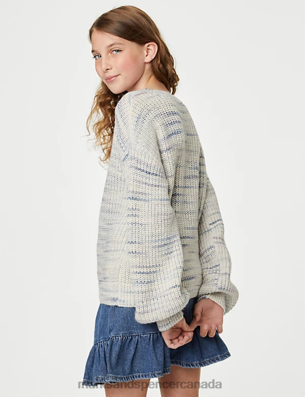 Marks and Spencer sale - Kids Multi Clothing Marks & Spencer Cotton Rich Patterned Jumper 20VTD8837
