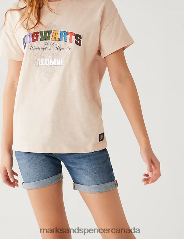 Clothing 20VTD9501 Calico Kids Marks & Spencer Pure Cotton Harry Potter T-Shirt - Marks and Spencer outlet
