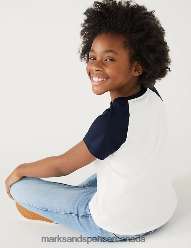 Marks and Spencer near me - Clothing 20VTD9588 White Mix Kids Marks & Spencer Pure Cotton Stranger Things T-Shirt