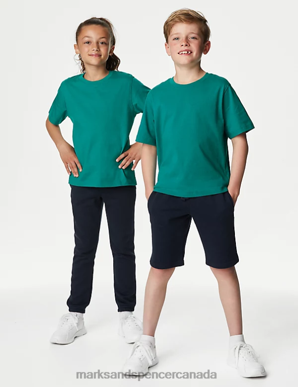 Kids Jade Clothing Marks & Spencer Pure Cotton T-Shirt 20VTD8781 - Marks and Spencer Canada locations