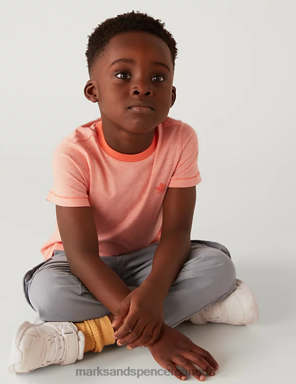 Marks and Spencer sale - Kids Multi Clothing Marks & Spencer 3pk Pure Cotton Star T-Shirts 20VTD8130