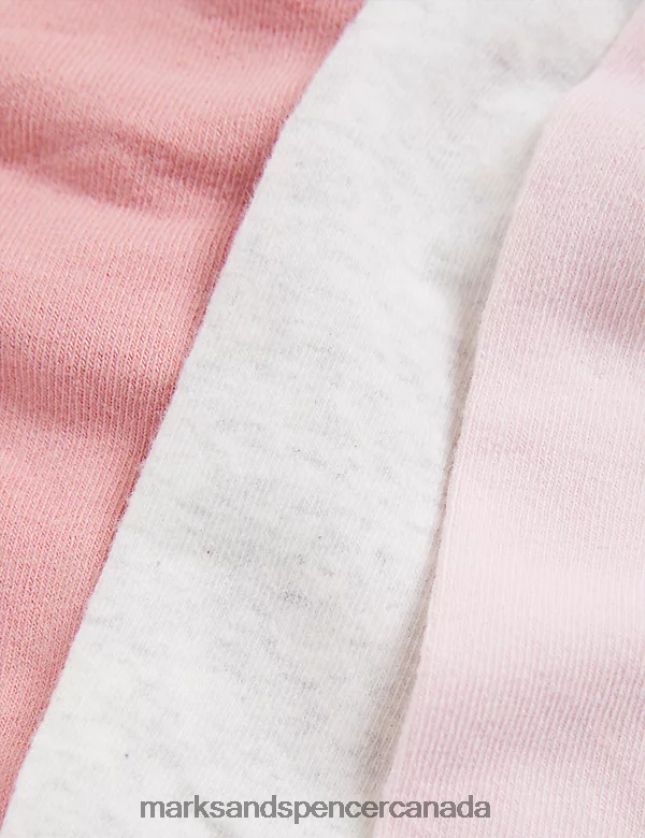 Marks and Spencer near me - Clothing 20VTD9855 Pink Mix Kids Marks & Spencer 3pk Cotton Rich Tights