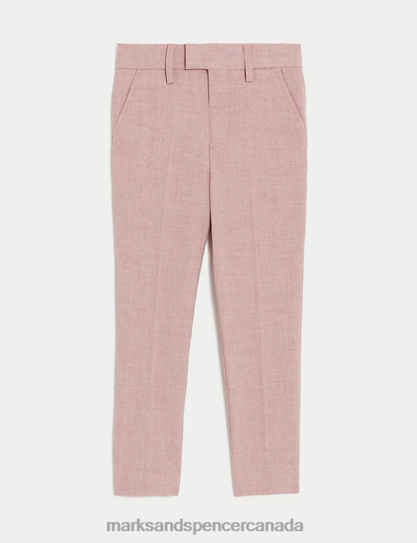 Marks and Spencer near me - Kids Pink Clothing Marks & Spencer Mini Me Suit Trousers 20VTD7813