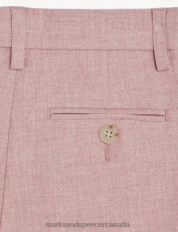 Marks and Spencer near me - Kids Pink Clothing Marks & Spencer Mini Me Suit Trousers 20VTD7813