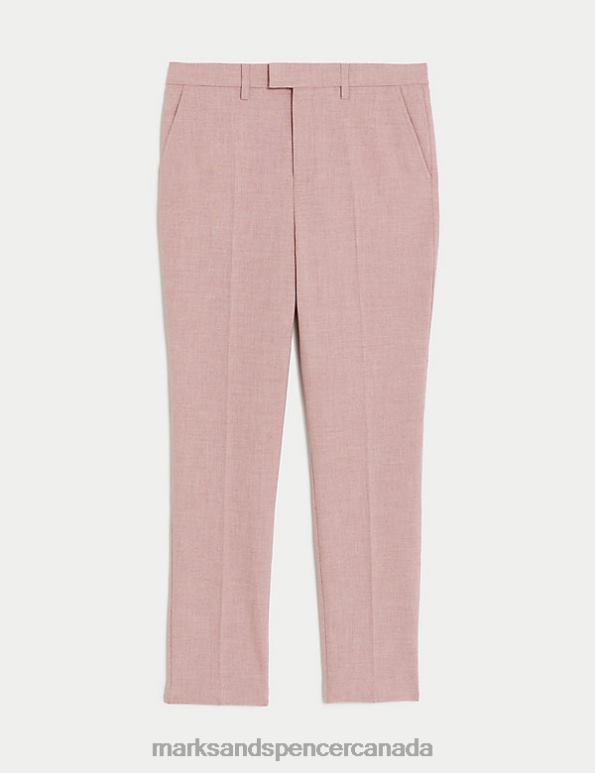 Kids Pink Clothing Marks & Spencer Mini Me Suit Trousers 20VTD8093 - Marks and Spencer outlet