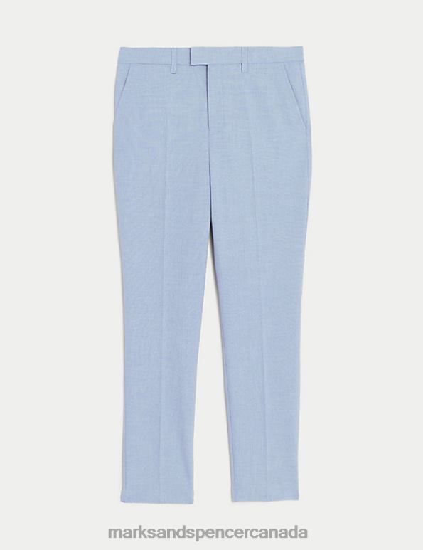 Marks and Spencer sale - Kids Soft Blue Clothing Marks & Spencer Mini Me Slim Leg Suit Trousers 20VTD7995