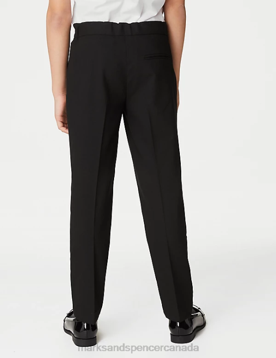 Marks & Spencer Kids Slim Leg School Trousers Clothing Black 20VTD9060 - Marks and Spencer Canada locations