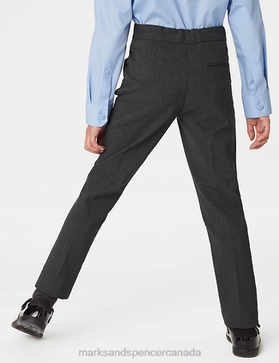 Marks & Spencer Kids Super Skinny Leg School Trousers Clothing Grey 20VTD9052 - Marks and Spencer online