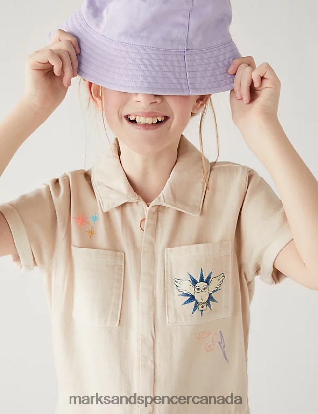 Marks and Spencer sale - Clothing 20VTD9350 Calico Kids Marks & Spencer Denim Harry Potter Playsuit
