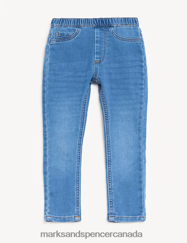Marks and Spencer near me - Clothing 20VTD9541 Med Blue Denim Kids Marks & Spencer Denim Jeggings