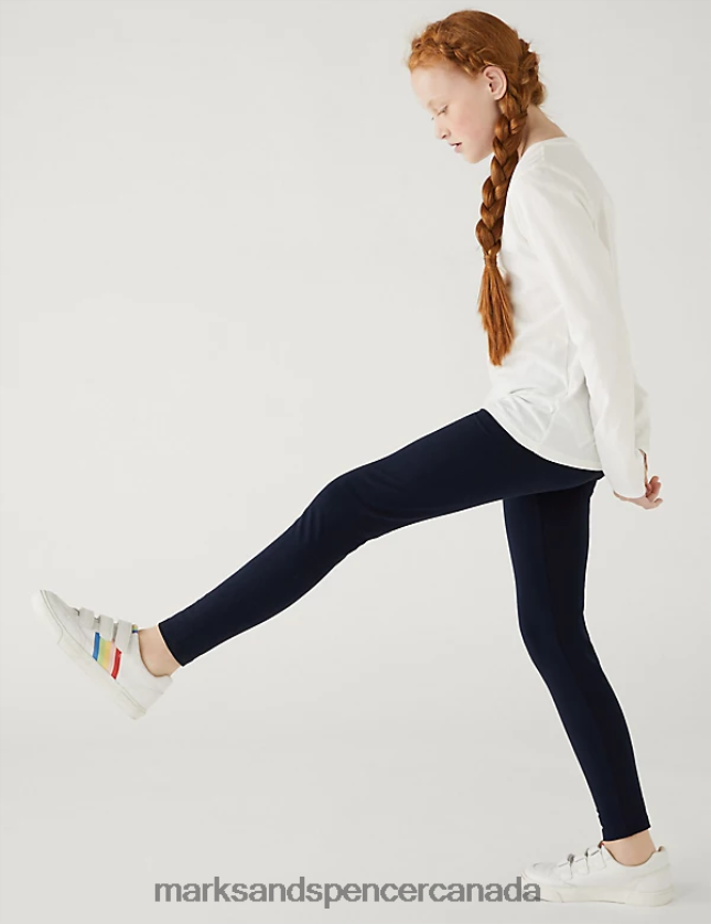 Marks and Spencer near me - Clothing 20VTD9851 Multi Kids Marks & Spencer 4pk Cotton Rich Floral & Plain Leggings