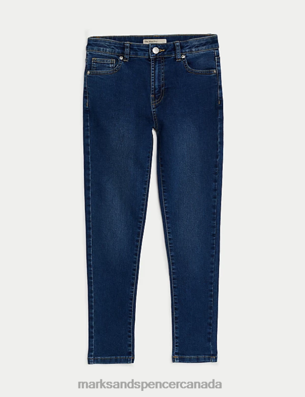 Marks and Spencer sale - Kids Blue Denim Clothing Marks & Spencer Skinny Denim Jeans 20VTD8842