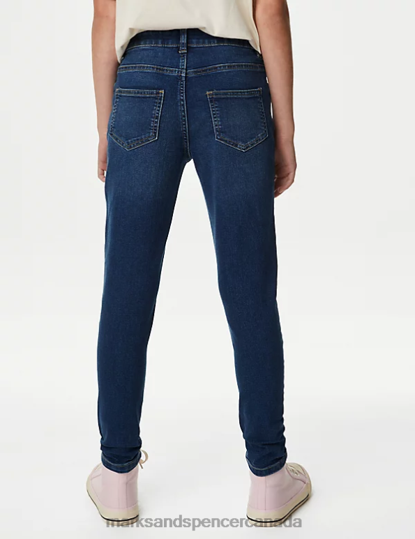 Marks and Spencer sale - Kids Blue Denim Clothing Marks & Spencer Skinny Denim Jeans 20VTD8842
