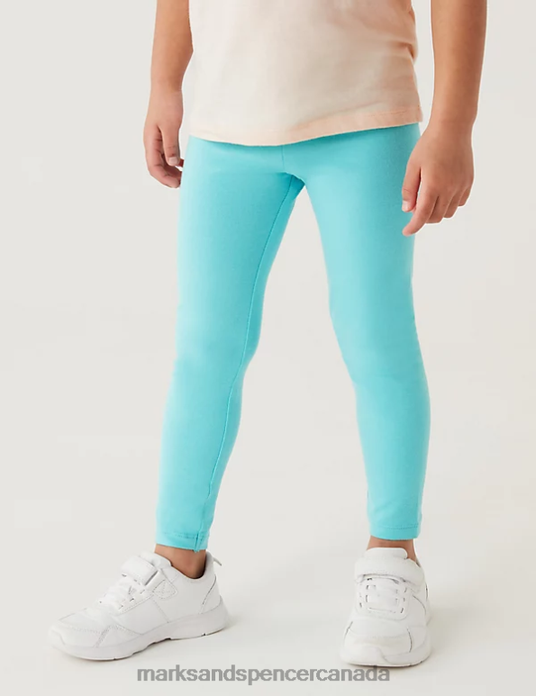 Marks and Spencer near me - Kids Multi Clothing Marks & Spencer 7pk Cotton Rich Plain Leggings 20VTD8913
