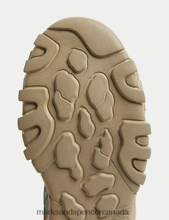 Marks and Spencer near me - Footwear 20VTD9283 Pink Mix Kids Marks & Spencer Freshfeet Colour Block Trainers