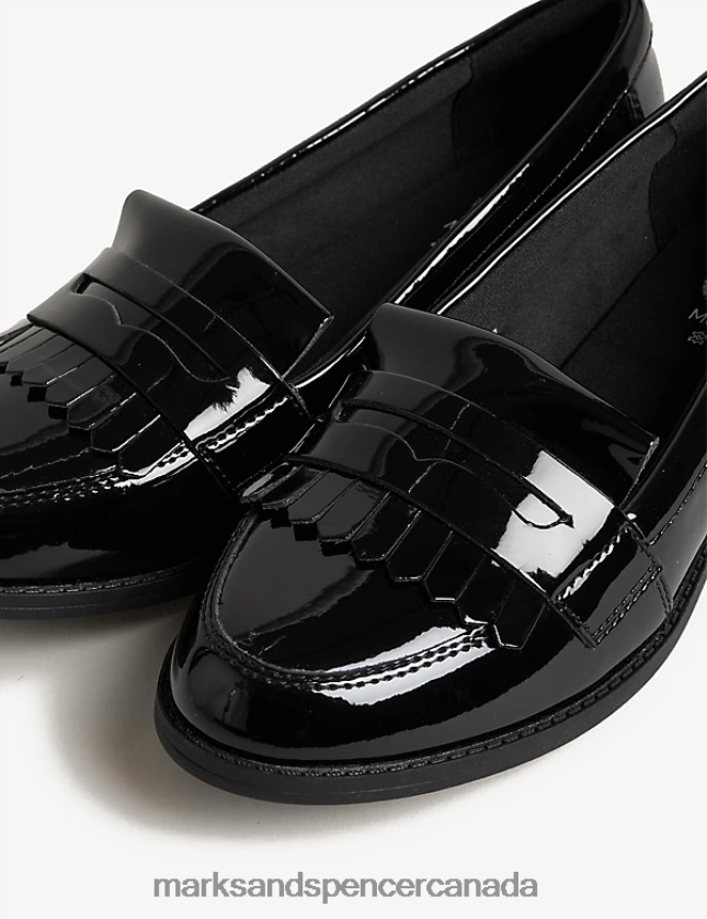 Footwear 20VTD9302 Black Kids Marks & Spencer Leather Freshfeet School Shoes - Marks and Spencer online