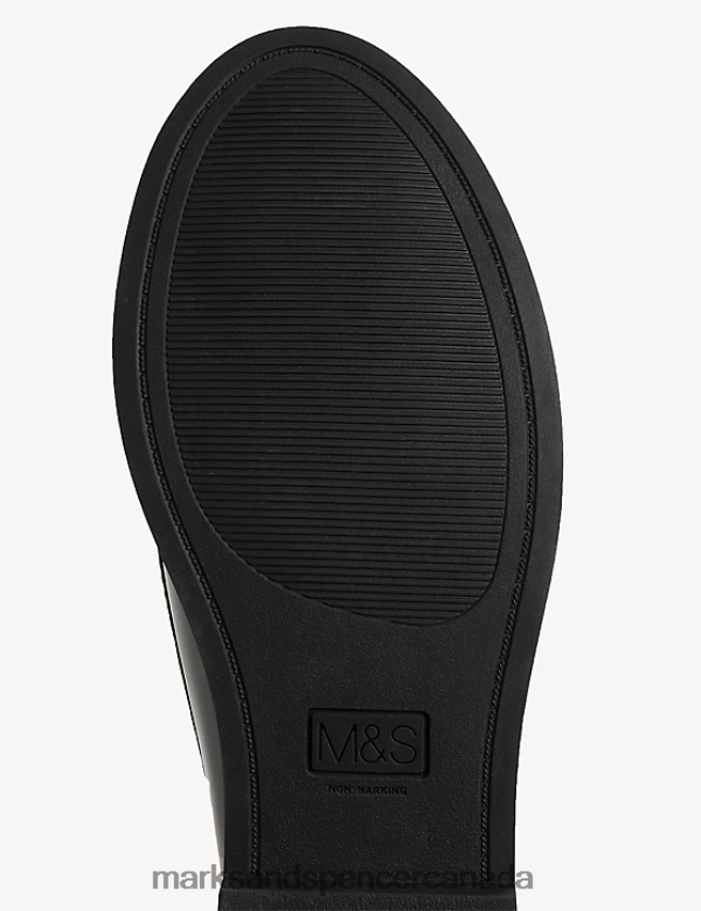 Footwear 20VTD9302 Black Kids Marks & Spencer Leather Freshfeet School Shoes - Marks and Spencer online