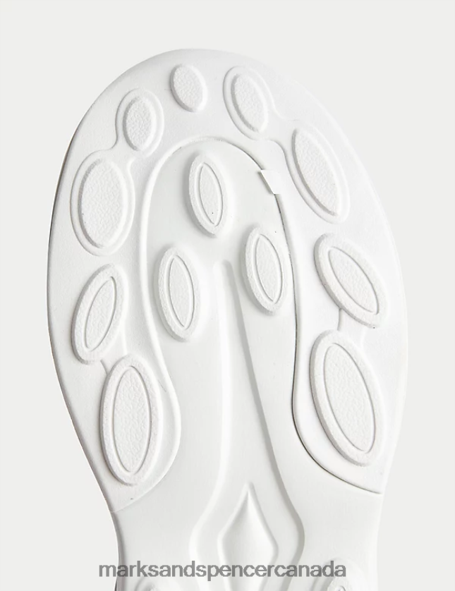 Footwear 20VTD9397 Black Mix Kids Marks & Spencer Freshfeet Sport Trainers - Marks and Spencer outlet