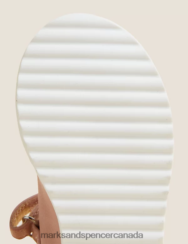 Marks and Spencer near me - Footwear 20VTD9642 Pink Mix Kids Marks & Spencer Rainbow Riptape Mary Jane Shoes