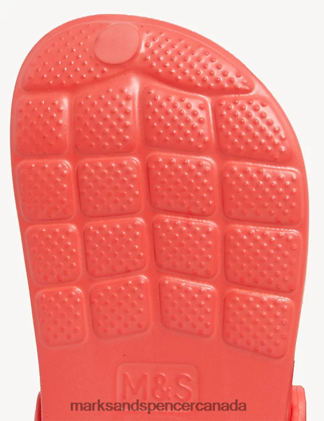 Footwear 20VTD9788 Coral Kids Marks & Spencer Floral Clogs - Marks and Spencer online