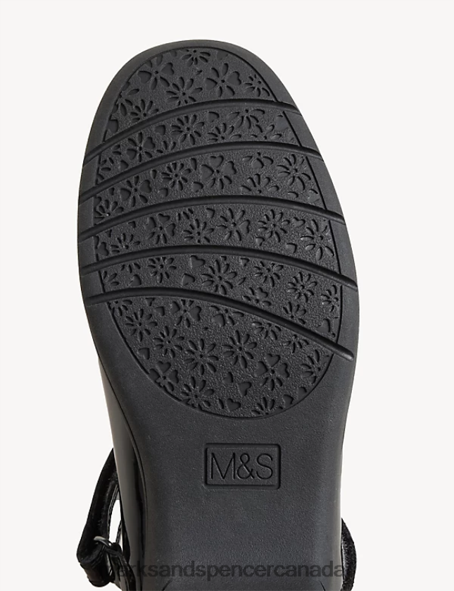 Footwear 20VTD9903 Black Kids Marks & Spencer Patent Leather School Shoes - Marks and Spencer online