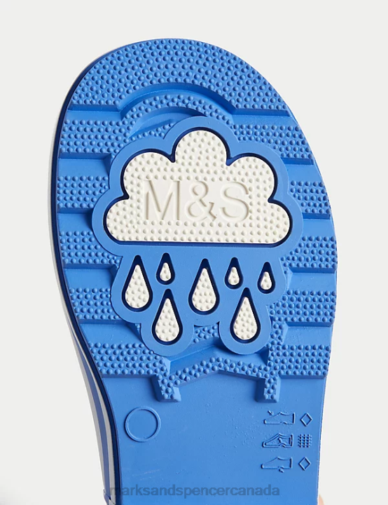 Marks & Spencer Kids Freshfeet Peppa Pig Wellies Footwear Blue 20VTD9150 - Marks and Spencer Canada locations