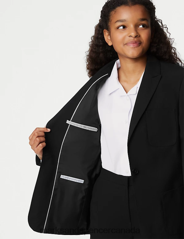 Marks and Spencer near me - School Uniform 20VTD9660 Black Kids Marks & Spencer Slim Fit School Blazer