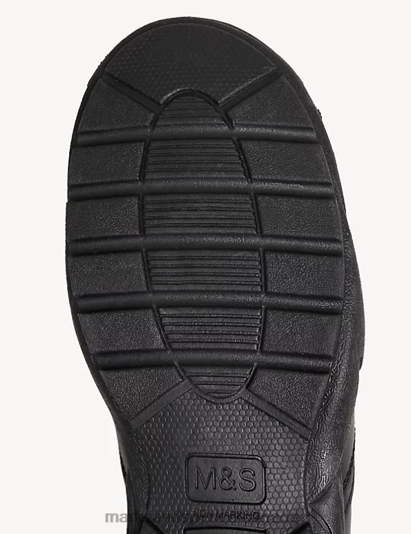 Kids Black School Uniform Marks & Spencer Leather Freshfeet Lace School Shoes 20VTD8432 - Marks and Spencer online