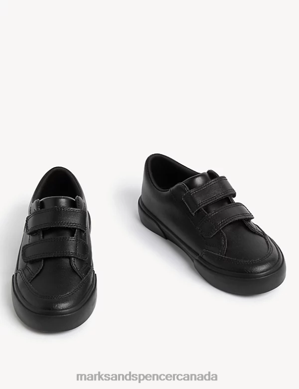 Marks and Spencer near me - Kids Black School Uniform Marks & Spencer Leather Freshfeet School Shoes 20VTD8346