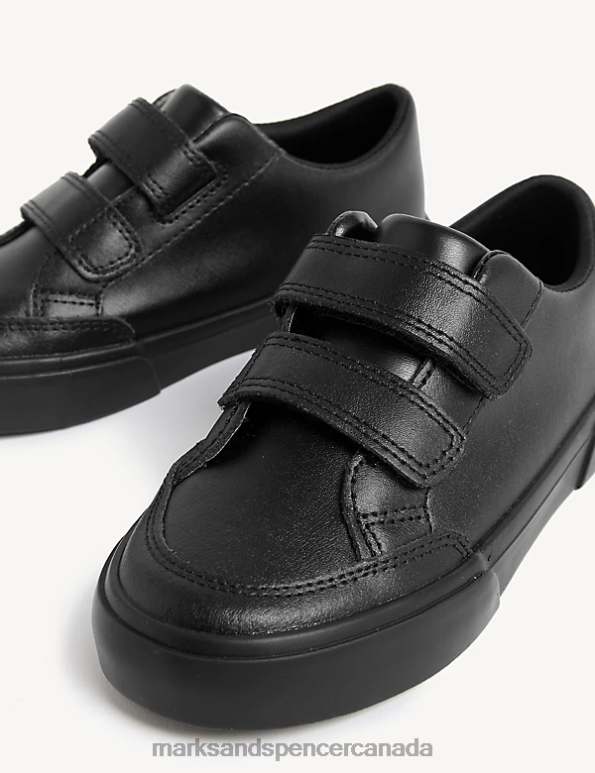 Marks and Spencer near me - Kids Black School Uniform Marks & Spencer Leather Freshfeet School Shoes 20VTD8346