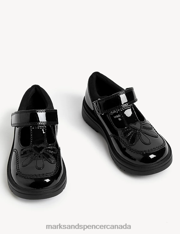Kids Black School Uniform Marks & Spencer Patent Leather School Shoes 20VTD8972 - Marks and Spencer online