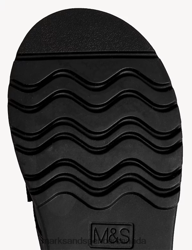 Marks and Spencer near me - School Uniform 20VTD9799 Black Kids Marks & Spencer Leather Freshfeet Bow School Shoes