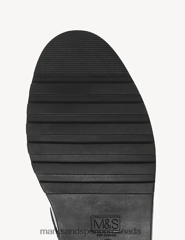 Marks and Spencer sale - School Uniform 20VTD9800 Black Kids Marks & Spencer Leather Brogue School Shoes