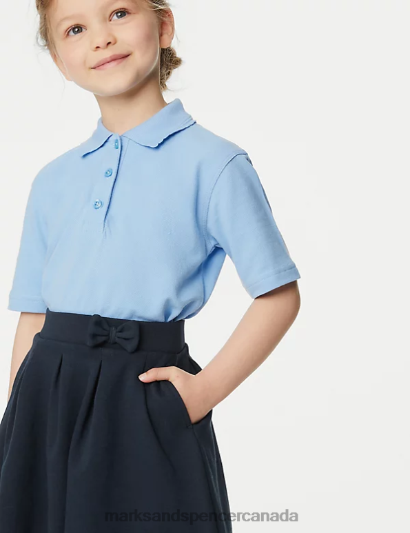 Marks and Spencer near me - Kids Navy School Uniform Marks & Spencer Jersey Pleated School Skirt 20VTD8810