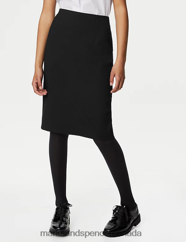 School Uniform 20VTD9666 Black Kids Marks & Spencer Long Pencil School Skirt - Marks and Spencer outlet